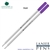 2 Pack - Monteverde Soft Roll Ballpoint C13 Paste Ink Refill Compatible with most Cross Style Ballpoint Pens - Purple (Medium Tip 0.7mm) - Lanier Pens