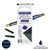 Monteverde G305MU Ink Cartridges Clear Case Gemstone Malibu Blue- Pack of 12