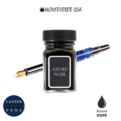 Monteverde G309AN 30 ml Noir Fountain Pen Ink Bottle- Azure Noir