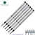 6 Pack - Monteverde Rollerball M22 Paste Ink Refill Compatible with most Montblanc Style Rollerball Pens - Black (Fine Tip 0.6mm) - Lanier Pens