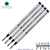 4 Pack - Monteverde Rollerball M22 Paste Ink Refill Compatible with most Montblanc Style Rollerball Pens - Blue (Fine Tip 0.6mm) - Lanier Pens