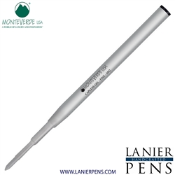 Monteverde Capless M42 Gel Ink Refill Compatible with most Montblanc Style Ballpoint Pens - Black (Fine Tip 0.6mm) - Lanier Pens
