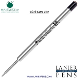 Monteverde Capless Ceramic Gel P41 Ink Refill Compatible with most Parker Style Ballpoint Pens - Black (Extra Fine 0.5mm) - Lanier Pens
