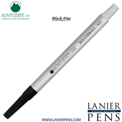 Monteverde Rollerball S22 Paste Ink Refill Compatible with most Sheaffer Style Rollerball Pens - Black (Fine Tip 0.6mm) - Lanier Pens