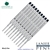 10 Pack - Monteverde Capless S42 Gel Ink Refill Compatible with most Sheaffer Style Ballpoint Pens - Black (Fine Tip 0.6mm) - Lanier Pens