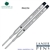 2 Pack - Monteverde Capless S42 Gel Ink Refill Compatible with most Sheaffer Style Ballpoint Pens - Black (Fine Tip 0.6mm) - Lanier Pens