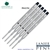 5 Pack - Monteverde Capless S42 Gel Ink Refill Compatible with most Sheaffer Style Ballpoint Pens - Black (Fine Tip 0.6mm) - Lanier Pens
