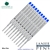 10 Pack - Monteverde Capless S42 Gel Ink Refill Compatible with most Sheaffer Style Ballpoint Pens - Blue (Fine Tip 0.6mm) - Lanier Pens