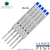 5 Pack - Monteverde Capless S42 Gel Ink Refill Compatible with most Sheaffer Style Ballpoint Pens - Blue (Fine Tip 0.6mm) - Lanier Pens