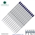 12 Pack - Monteverde Soft Roll Ballpoint W13 Paste Ink Refill Compatible with most Waterman Style Ballpoint Pens - BlueBlack (Medium Tip 0.7mm) - Lanier Pens