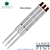 3 Pack - Monteverde Soft Roll Ballpoint W13 Paste Ink Refill Compatible with most Waterman Style Ballpoint Pens - Brown (Medium Tip 0.7mm) - Lanier Pens