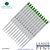 12 Pack - Monteverde Soft Roll Ballpoint W13 Paste Ink Refill Compatible with most Waterman Style Ballpoint Pens - Green (Medium Tip 0.7mm) - Lanier Pens