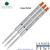 3 Pack - Monteverde Soft Roll Ballpoint W13 Paste Ink Refill Compatible with most Waterman Style Ballpoint Pens - Orange (Medium Tip 0.7mm) - Lanier Pens