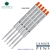 5 Pack - Monteverde Soft Roll Ballpoint W13 Paste Ink Refill Compatible with most Waterman Style Ballpoint Pens - Orange (Medium Tip 0.7mm) - Lanier Pens