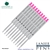 10 Pack - Monteverde Soft Roll Ballpoint W13 Paste Ink Refill Compatible with most Waterman Style Ballpoint Pens - Pink (Medium Tip 0.7mm) - Lanier Pens