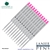 12 Pack - Monteverde Soft Roll Ballpoint W13 Paste Ink Refill Compatible with most Waterman Style Ballpoint Pens - Pink (Medium Tip 0.7mm) - Lanier Pens