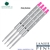 4 Pack - Monteverde Soft Roll Ballpoint W13 Paste Ink Refill Compatible with most Waterman Style Ballpoint Pens - Pink (Medium Tip 0.7mm) - Lanier Pens