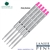5 Pack - Monteverde Soft Roll Ballpoint W13 Paste Ink Refill Compatible with most Waterman Style Ballpoint Pens - Pink (Medium Tip 0.7mm) - Lanier Pens