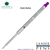 Monteverde Soft Roll Ballpoint W13 Paste Ink Refill Compatible with most Waterman Style Ballpoint Pens - Purple (Medium Tip 0.7mm) - Lanier Pens