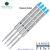 4 Pack - Monteverde Soft Roll Ballpoint W13 Paste Ink Refill Compatible with most Waterman Style Ballpoint Pens - Turquoise (Medium Tip 0.7mm) - Lanier Pens