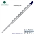 Monteverde Capless Ballpoint W42 Gel Ink Refill Compatible with most Waterman Style Ballpoint Pens - BlueBlack (Fine Tip 0.6mm) - Lanier Pens