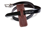 Leather Pen Holster – Brown Double