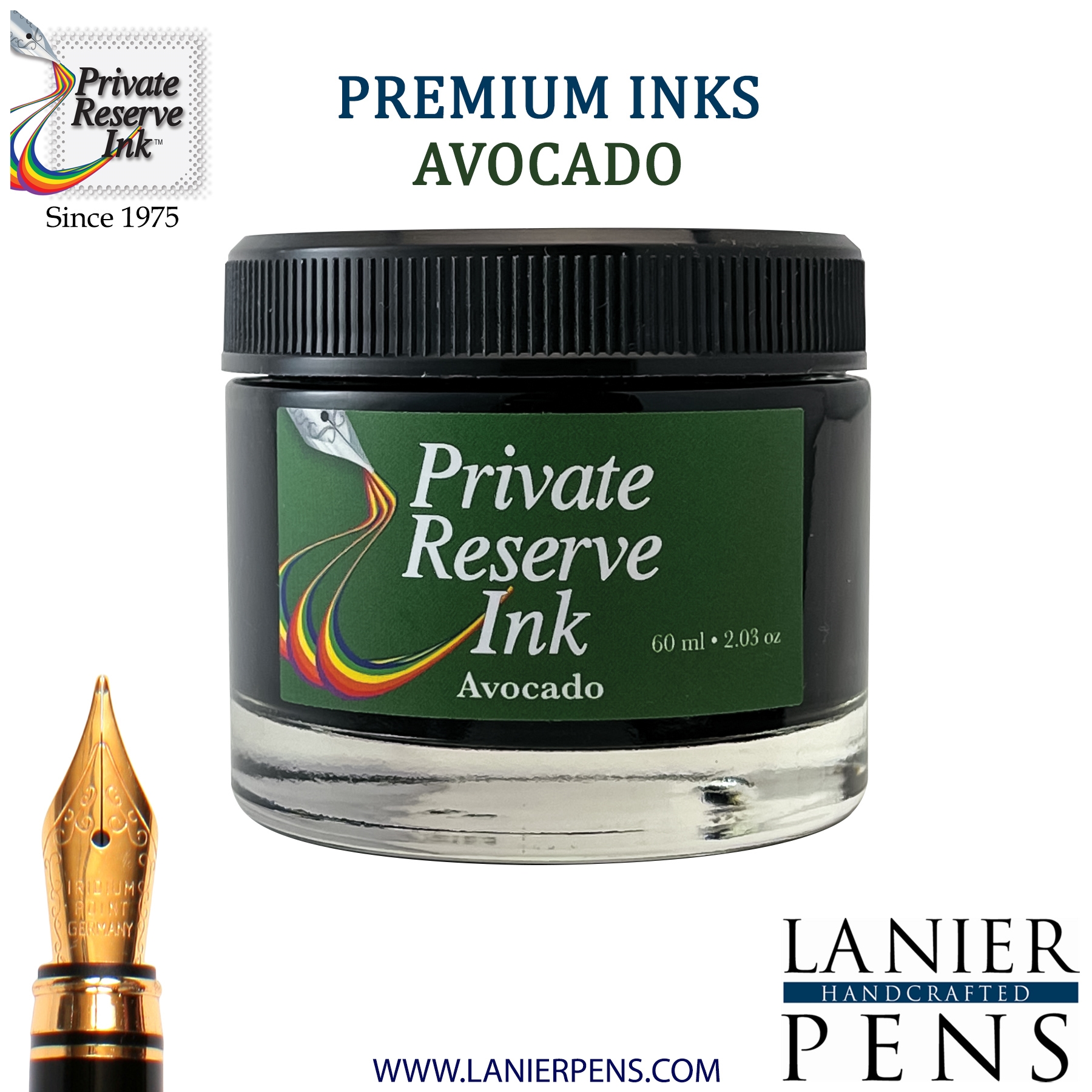 Private Reserve Ink Bottle 60ml - Avocado (PR17001)
