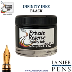 Private Reserve Ink Bottle 60ml - Infinity Black (with E.C.O. formula), PR17051