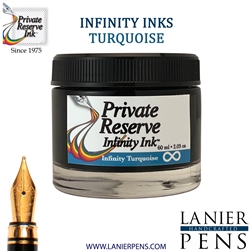 Private Reserve Ink Bottle 60ml - Infinity Turquoise (with E.C.O. formula), PR17055
