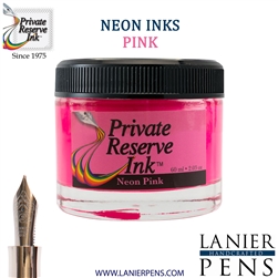 Private Reserve Ink Bottle 60ml - Neon Pink (PR17062)