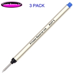 3 Pack - Private Reserve 8127 Capless Rollerball - Blue Ink