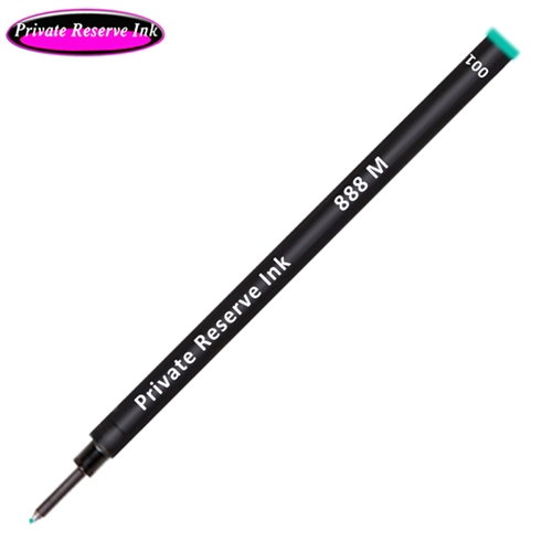 Private Reserve Ink Schmidt 888 Rollerball Refill Turquoise Medium Tip