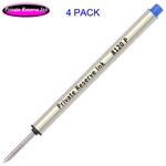 4 Pack - Private Reserve P8120 Capless Rollerball - Blue Ink