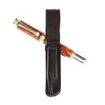 Leather Pen Holder – Black Single