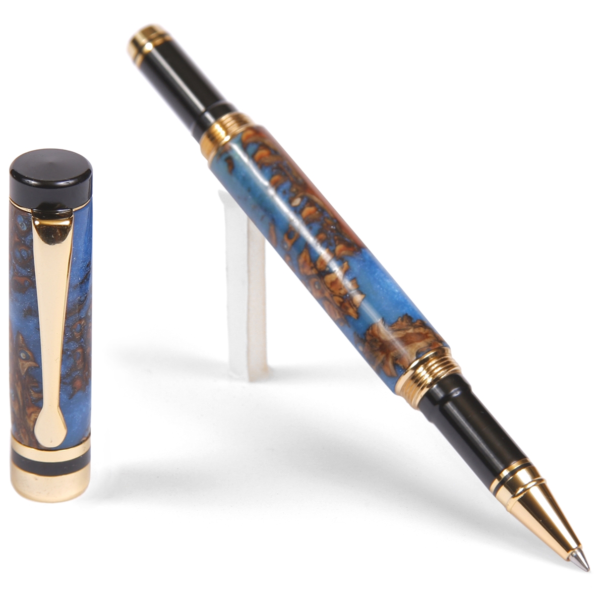 Classic Rollerball Pen - Turquoise Pine Cone
