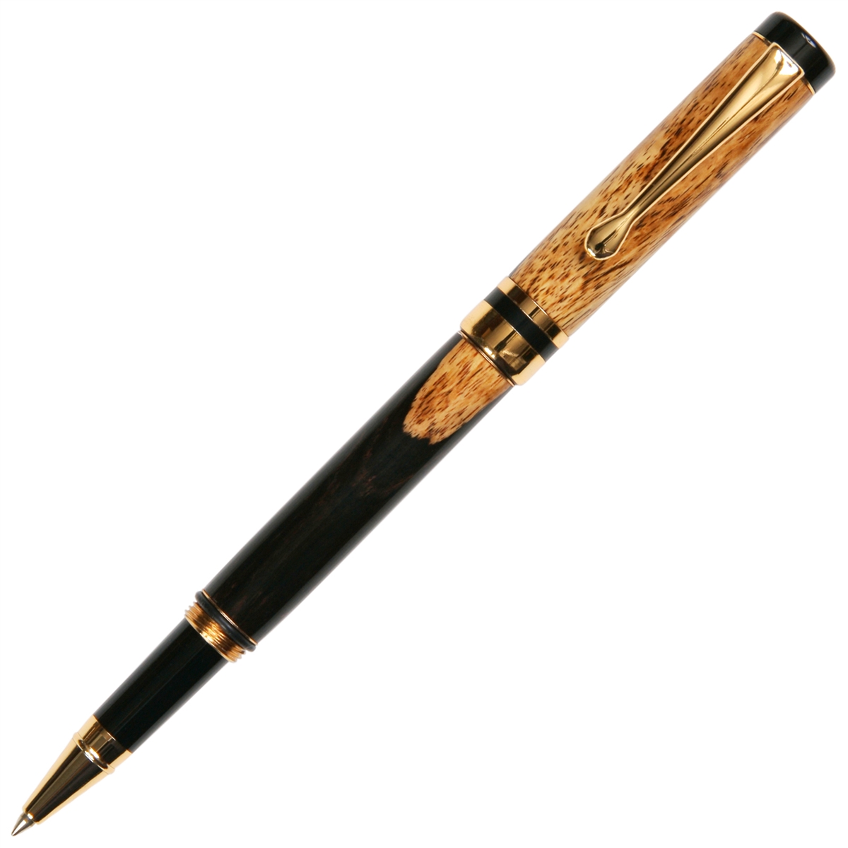Classic Rollerball Pen - Two-Tone Blackwood