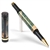 Classic Rollerball Pen - Green and Silver Burl End Cap