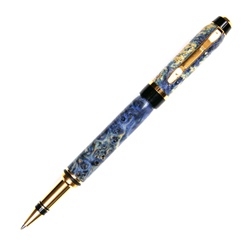Cigar Rollerball Pen - Blue Box Elder
