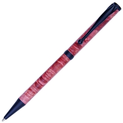 Slimline Twist Pen - Red Maple Burl