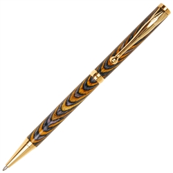Slimline Twist Pen - Goldrush Color Grain