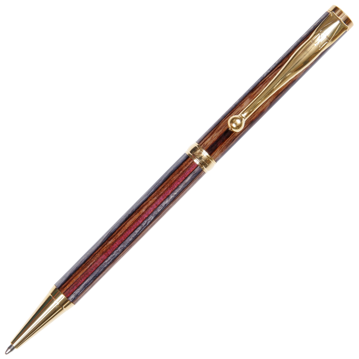 Slimline Twist Pen - Royal Jacaranda