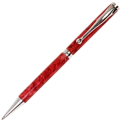 Slimline Twist Pen - Red Box Elder