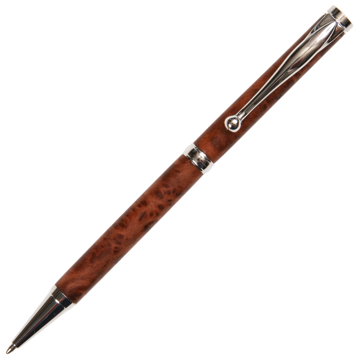 Slimline Twist Pen - Redwood Lace Burl
