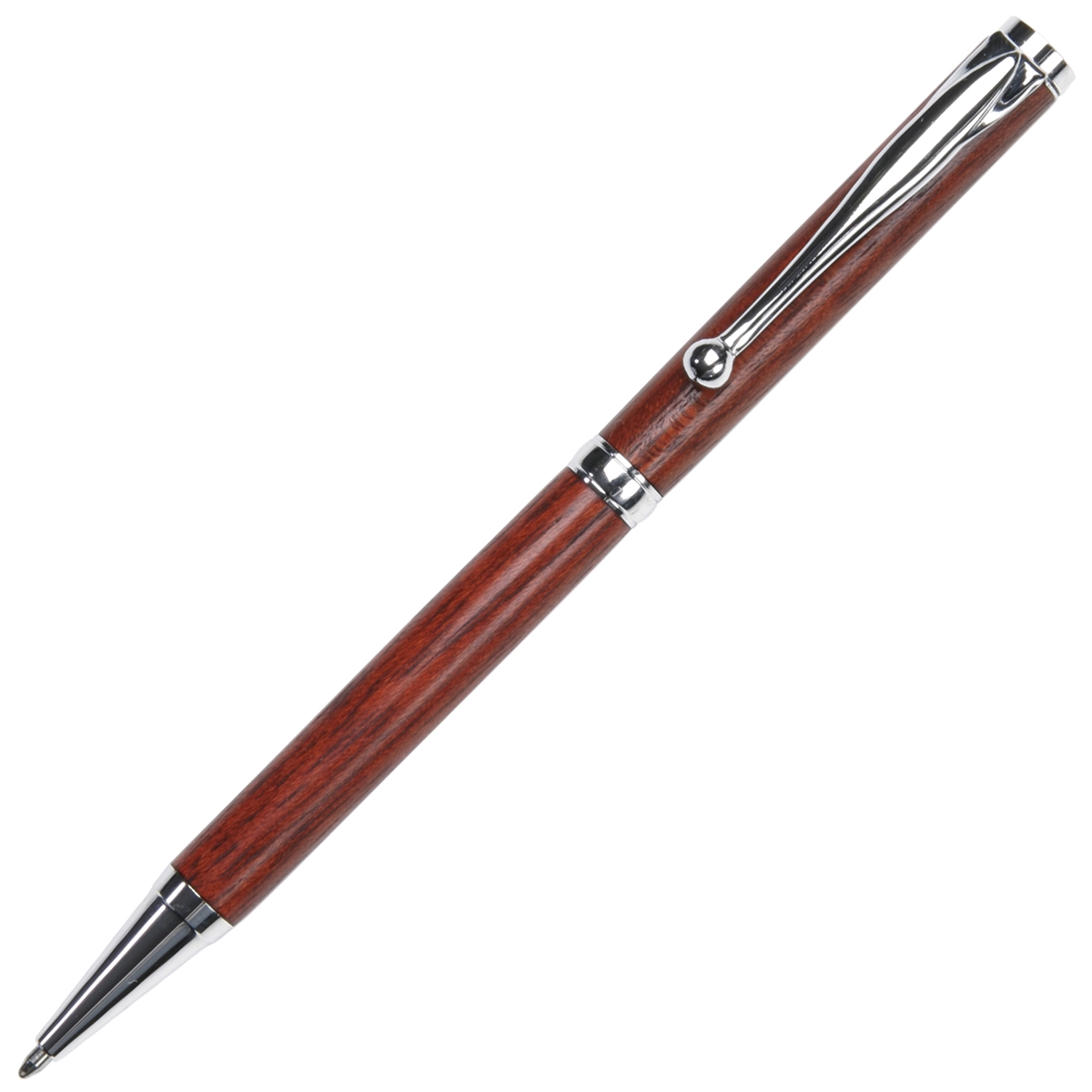 Slimline Twist Pen - Rosewood