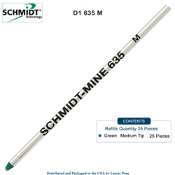 Five 5 Pack - Schmidt 635 - Green