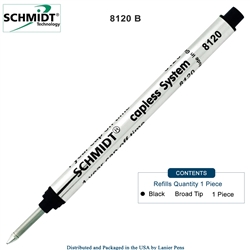 Schmidt 8120 Capless Rollerball - Black Ink
