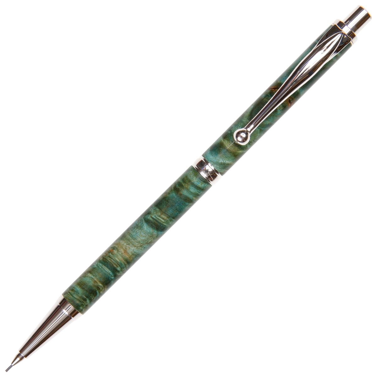 Slimline Pencil - Turquoise Box Elder